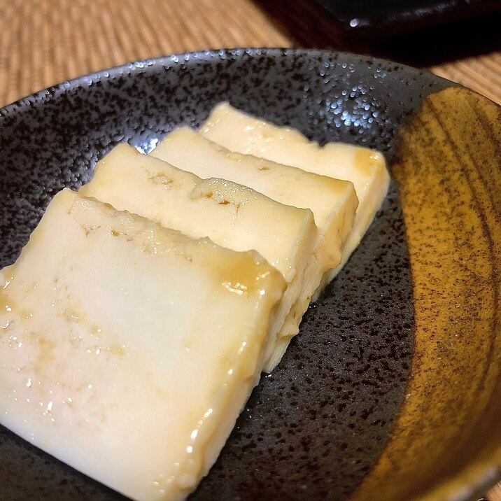 梅酒活用☆豆腐梅味噌漬け